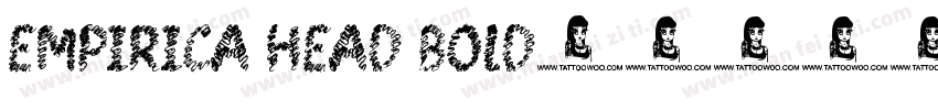 Empirica Head Bold字体转换